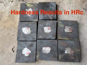 Inconel 901 Hardness Test Result