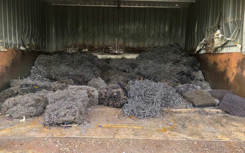 Metal Scrap Recycling Yard