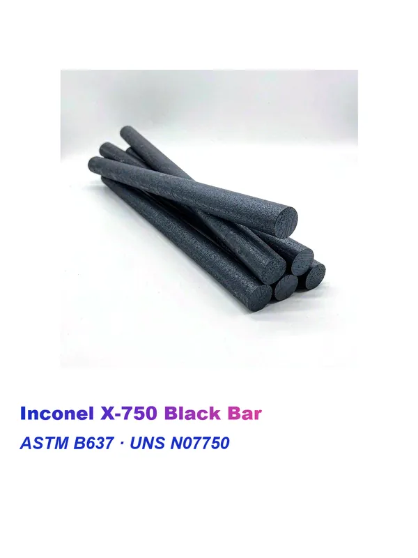 Inconel X-750 Black Bar