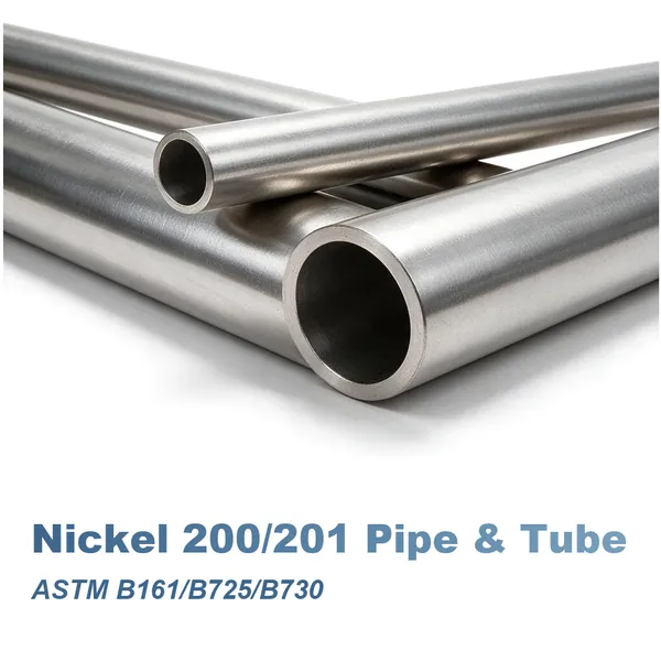 Nickel 200 / 201 Pipe and Tube