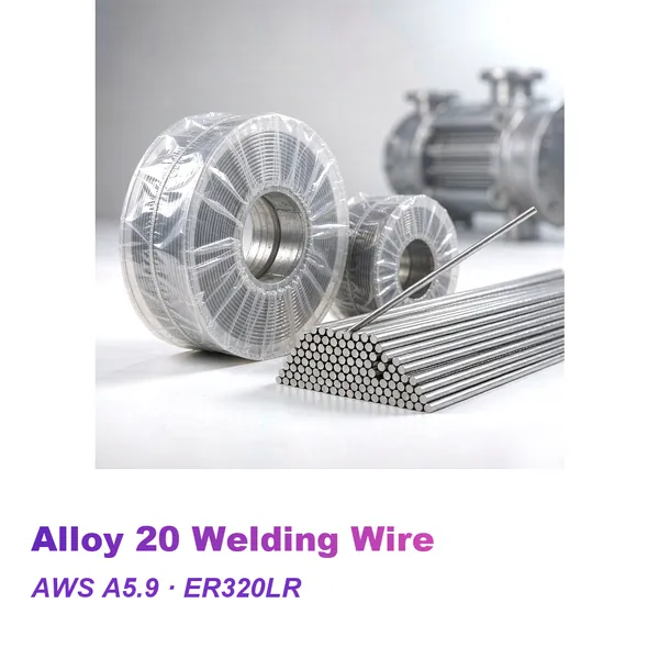 Alloy 20 welding wire, UNS N08020