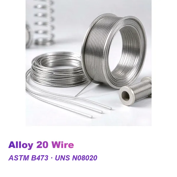 Alloy 20 wire, UNS N08020