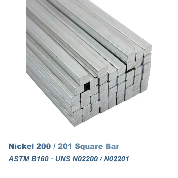 Nickel 200 / 201 Square Bar
