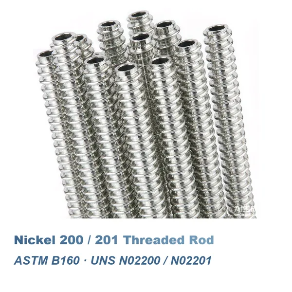 Nickel 200 / 201 Threaded Rod